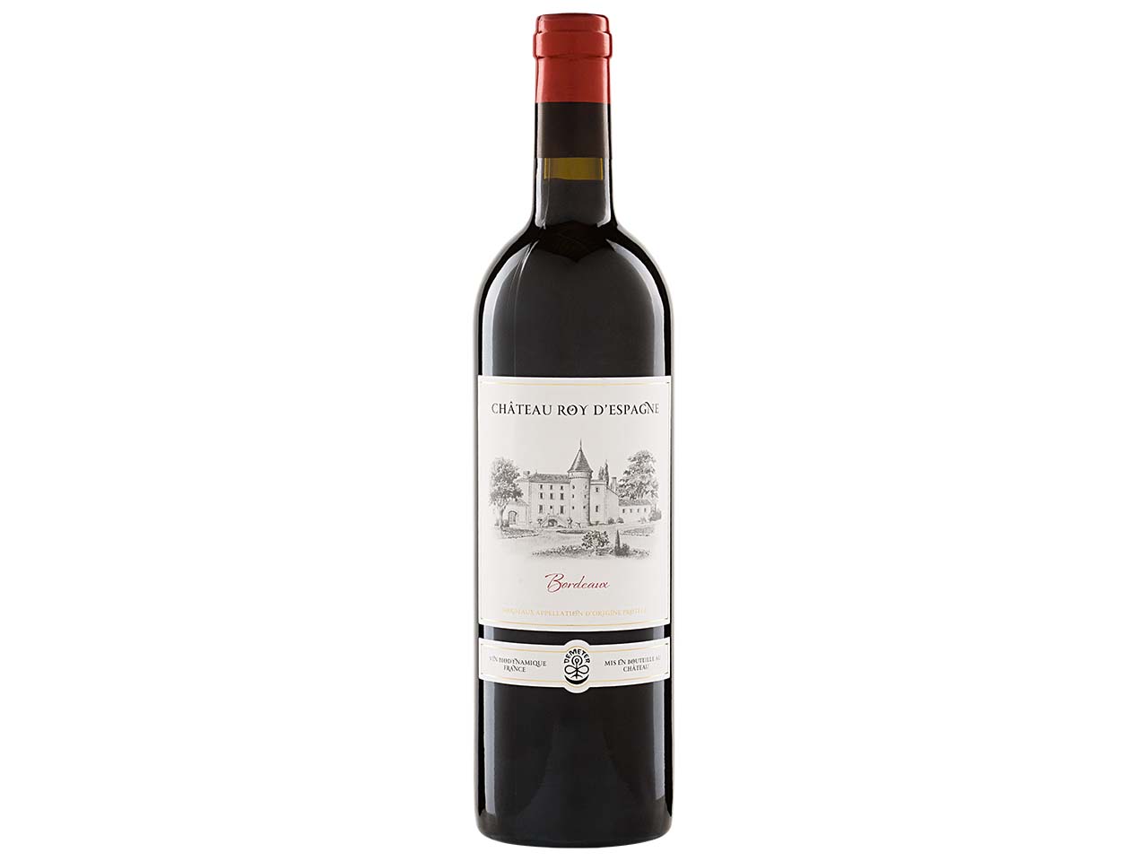 Bio-Rotwein Château Roy d'Espagne Bordeaux AOP, 0,75 l