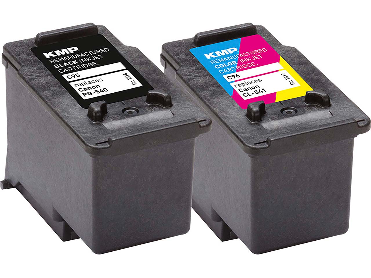 KMP Tintenpatronen ersetzt Canon PG-540/CL-541 schwarz, color, 2er-Set