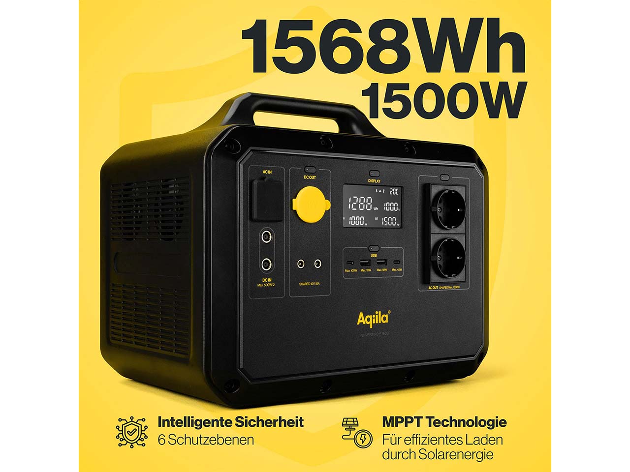Aqiila Powerstation "Powerbird S1500"
