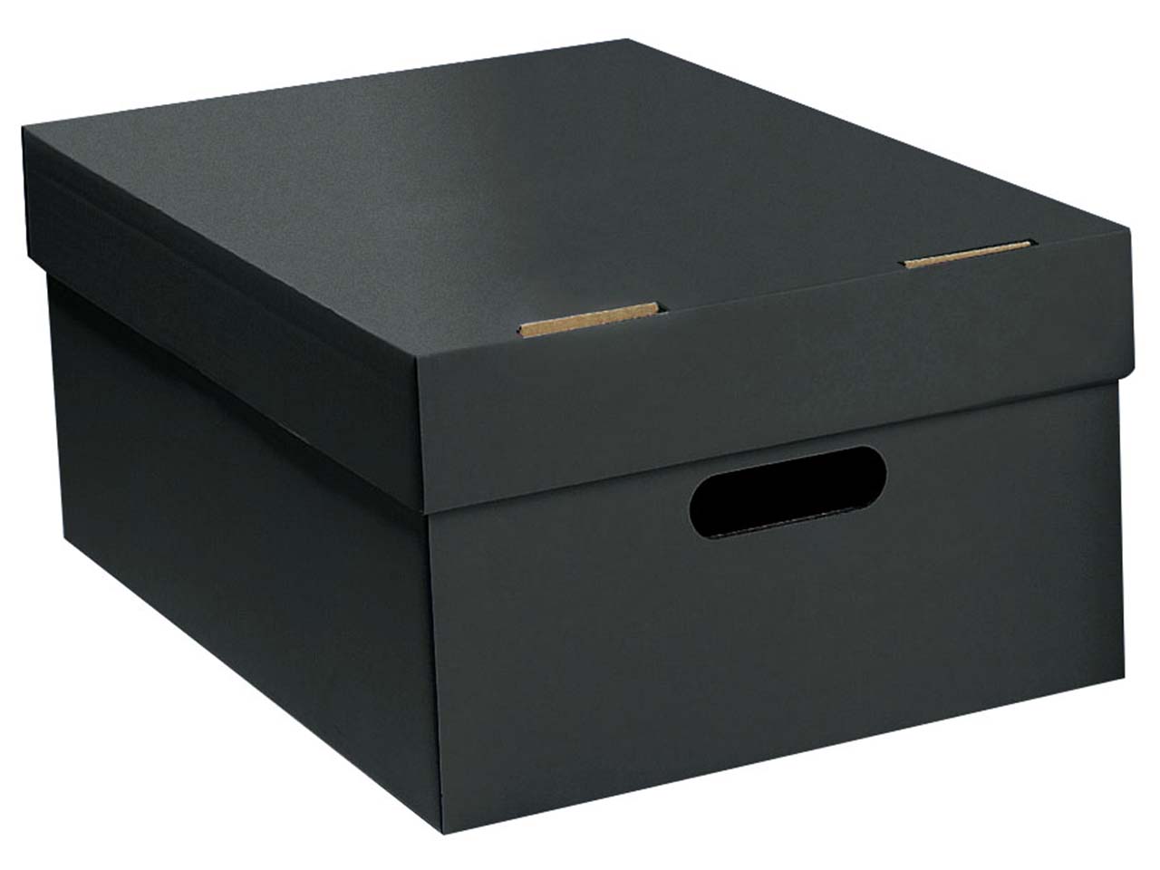 Stülpkiste schwarz groß