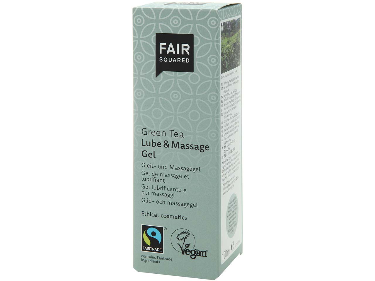 Fair Squared Gleit-& Massage Gel "Green Tea" wasserlöslich, 150 ml