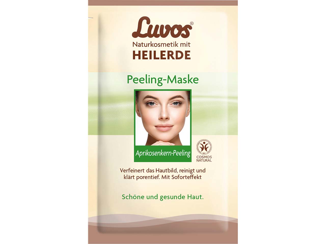 Luvos Peeling-Maske mit Aprikosenkern, 15 ml