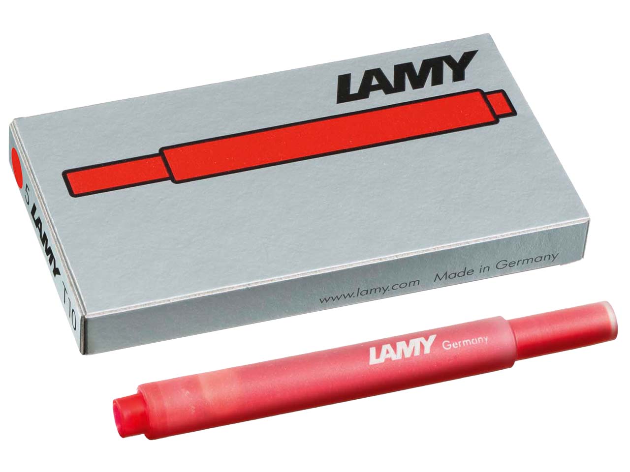 LAMY Großraum-Tintenpatrone 'T10', rot