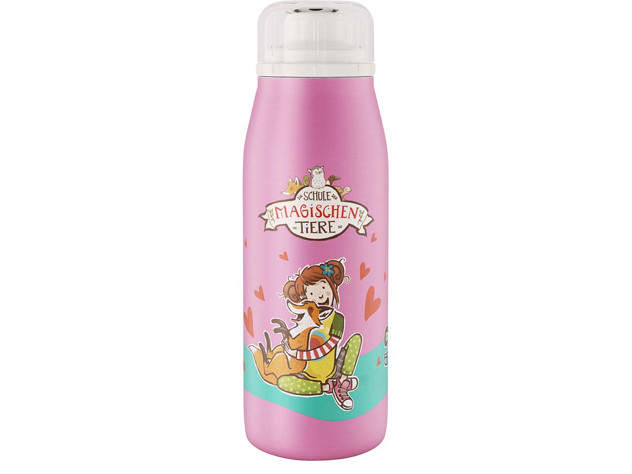 alfi Isolier-Trinkflasche "DSDMT" Ida, Helene, Anna, 0,35 l, pink