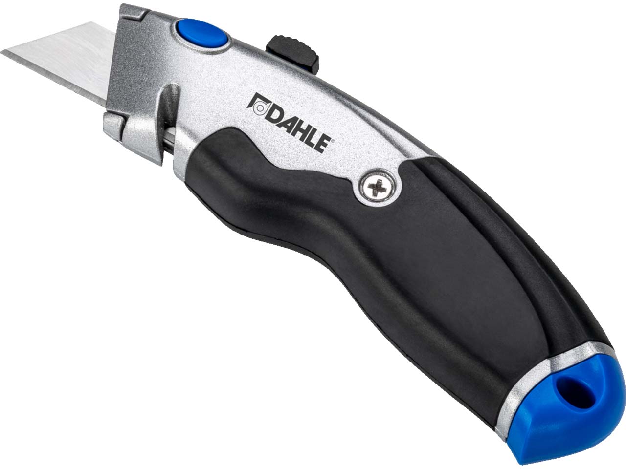 Dahle Cutter "Heavy Duty" gummiertes Metallgehäuse, Trapezklinge