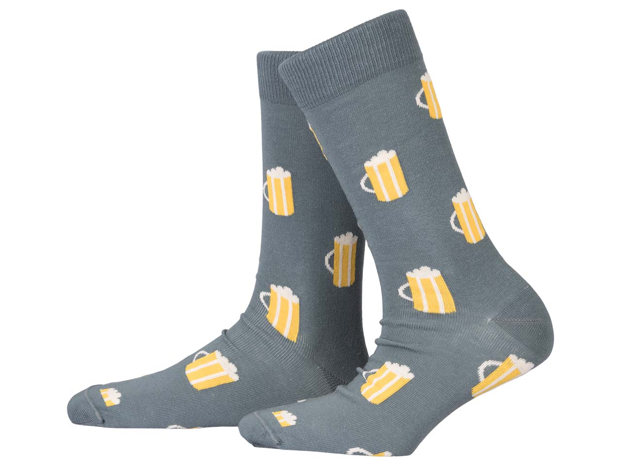 bleed Bio-Socken "Seidla", blue/yellow, Gr. 36-41