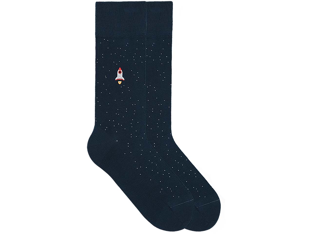 von Jungfeld Bio-Socken "Apollo", dunkelblau, Gr. 39/42