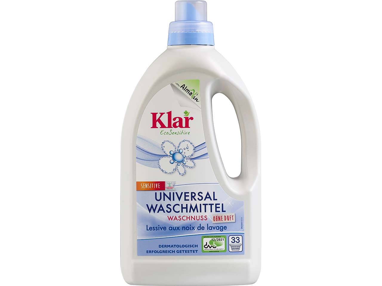 Klar Universal-Waschmittel mit Waschnuss, 1,5 l