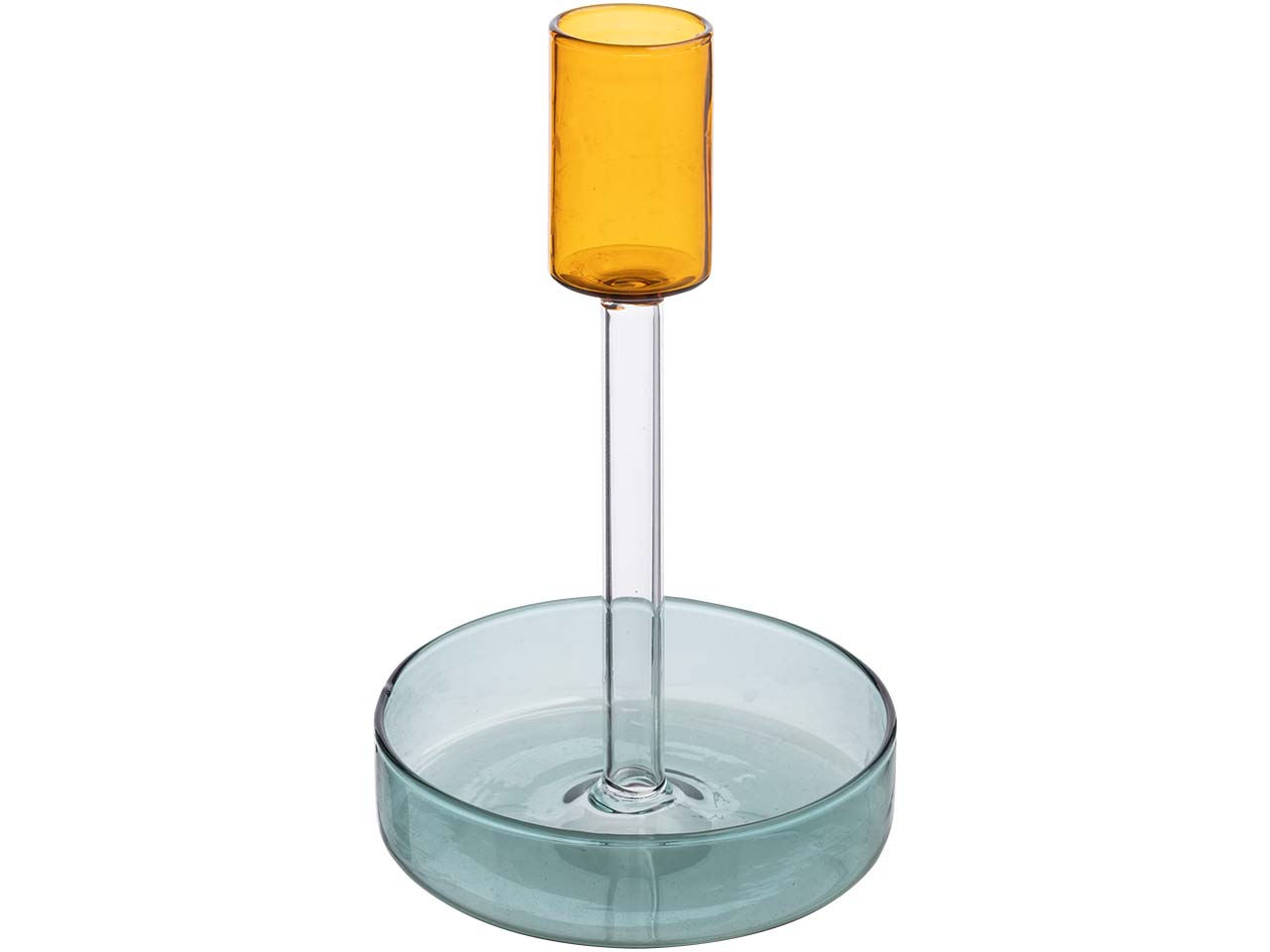 tranquillo Kerzenständer "ORANGE RAINBOW" Ø 8,3, Höhe 14 cm