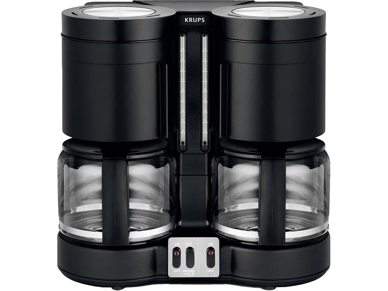 KRUPS Filterkaffeemaschine "Duothek Plus KM8508", schwarz