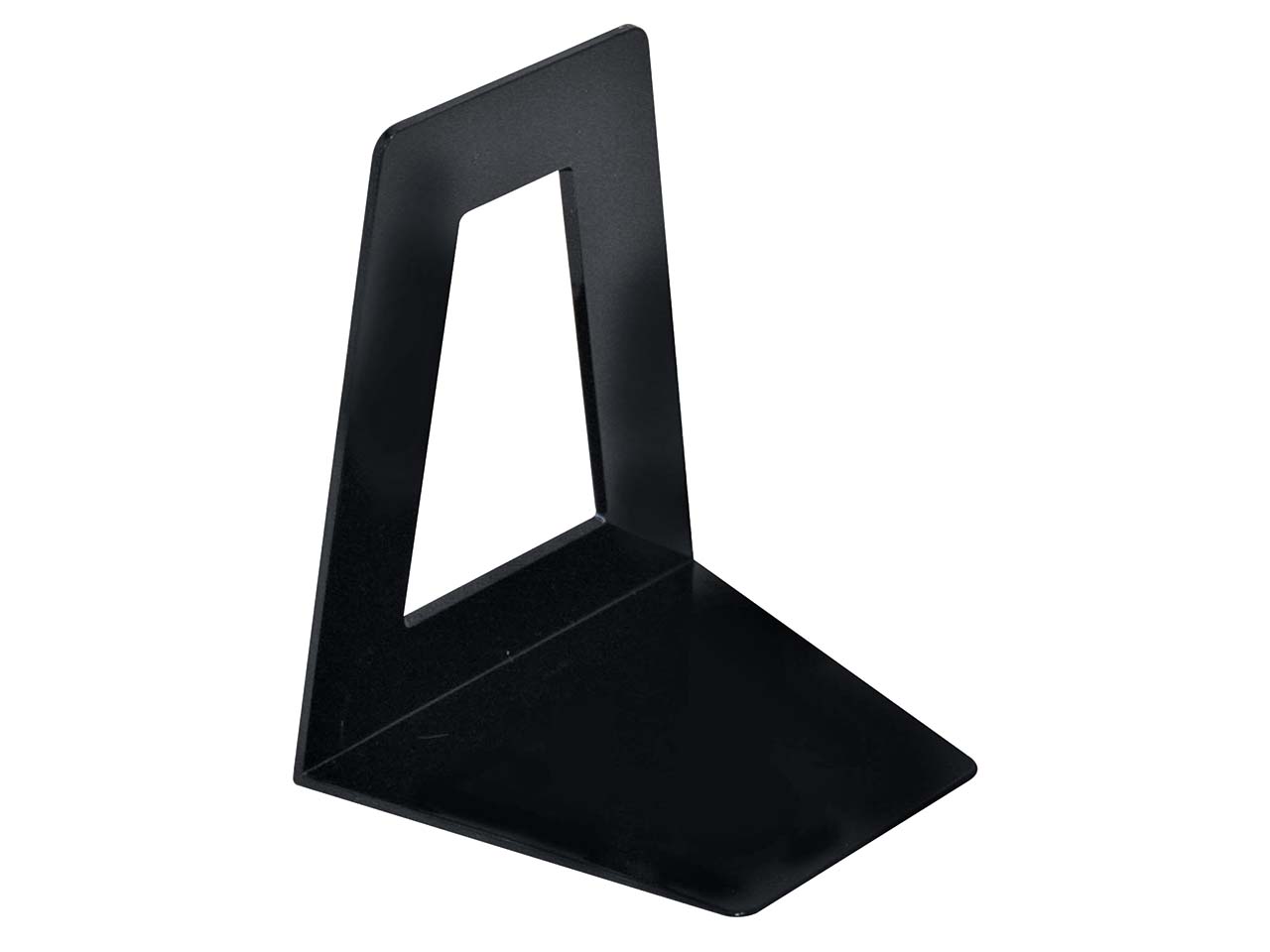 Buchstütze "Grüne Welle" schwarz