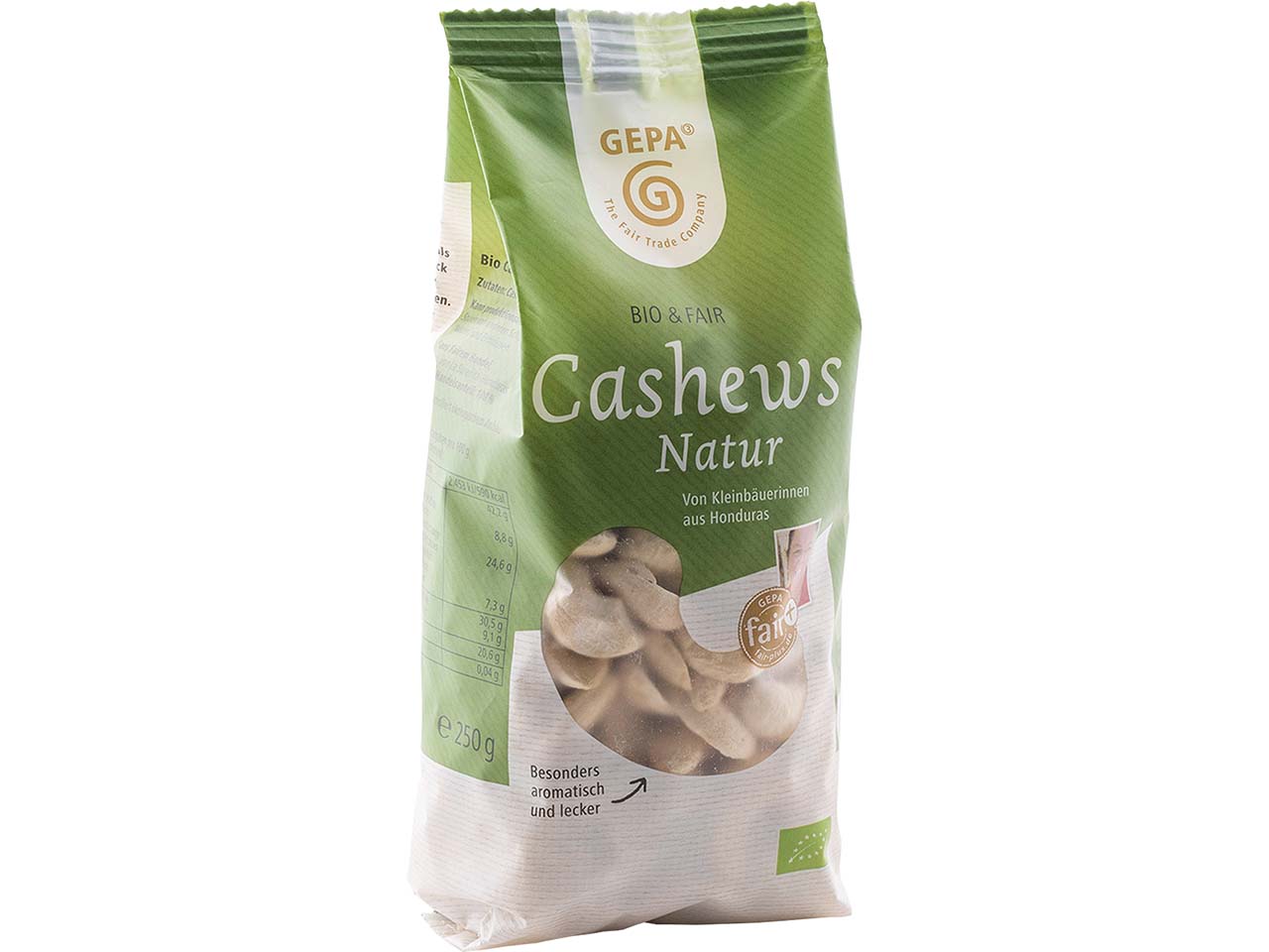 GEPA Bio-Cashews natur 250 g