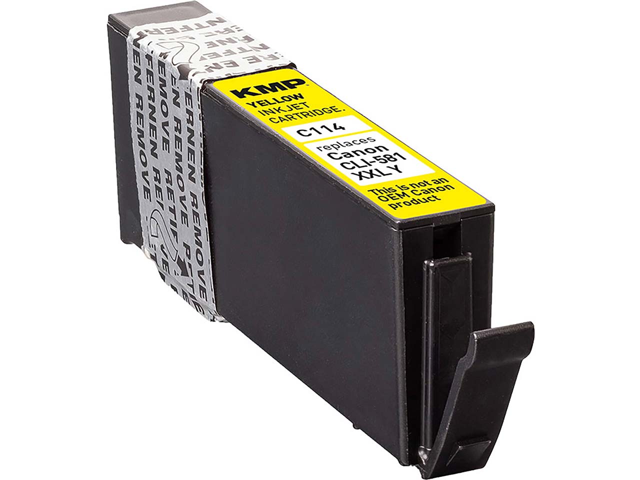 KMP Tintenpatrone ersetzt Canon CLI-581XXLY gelb