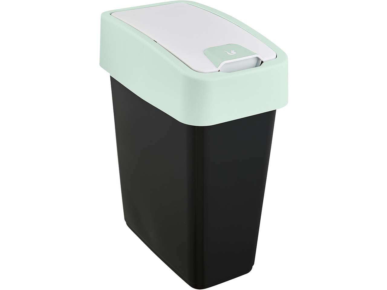 keeeper Abfalleimer "Magne" mit Flipdeckel, 10 l, soft green