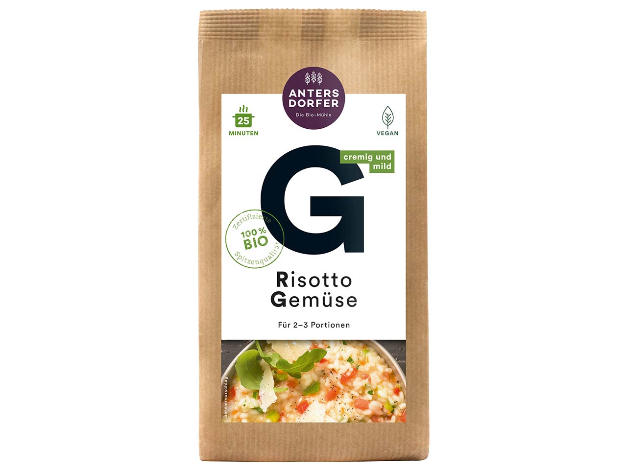 Antersdorfer Bio-Risotto 'Gemüse', 150 g