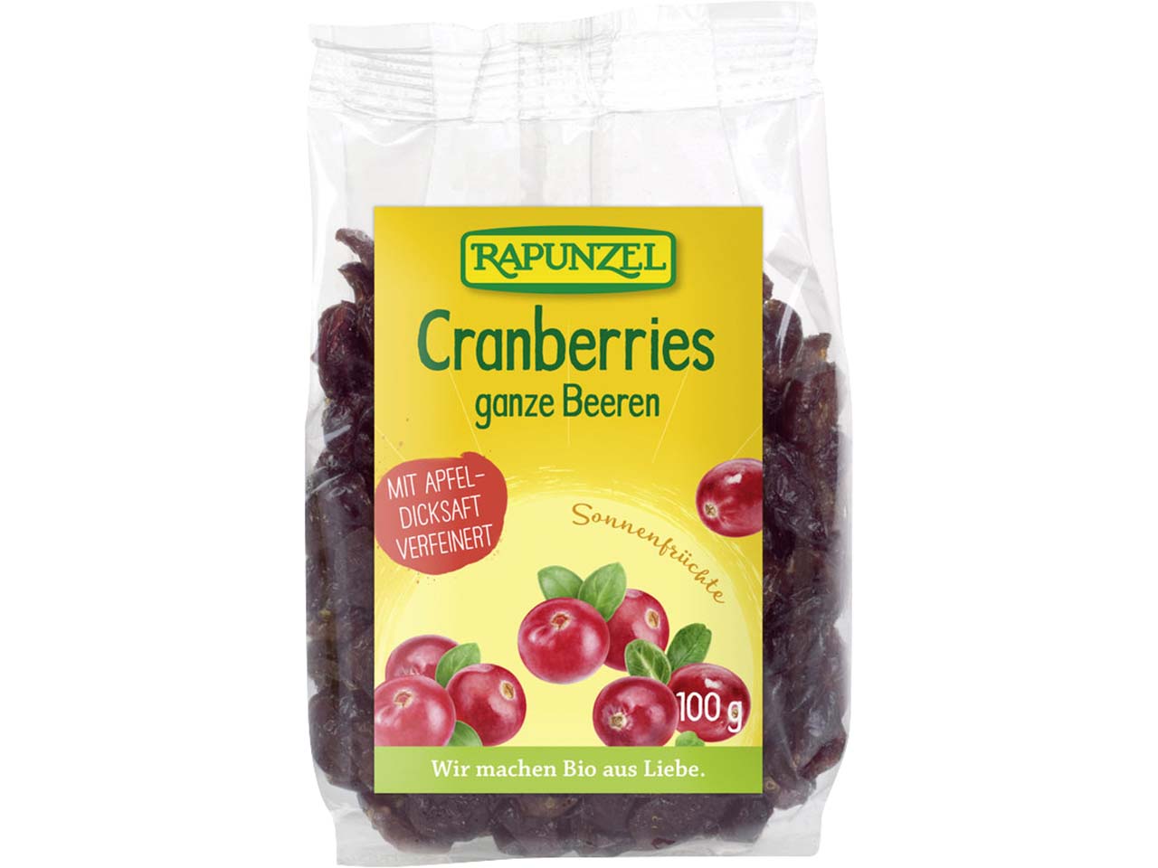 RAPUNZEL Bio-Cranberries, 100 g