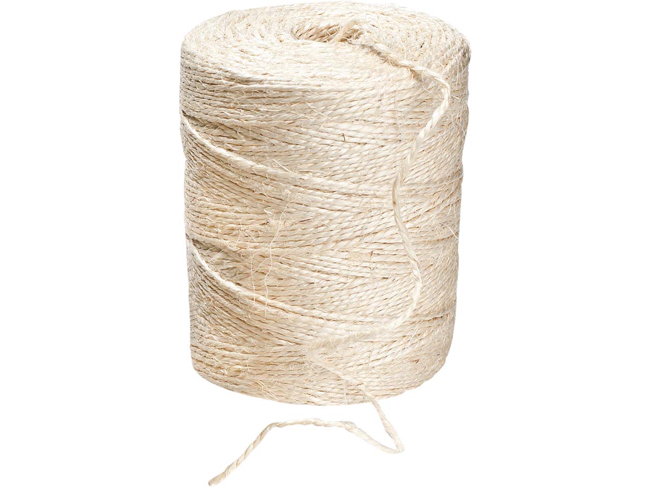 Langfaser-Sisalspule, geschoren, Länge 300 m, Stärke 2,5 mm