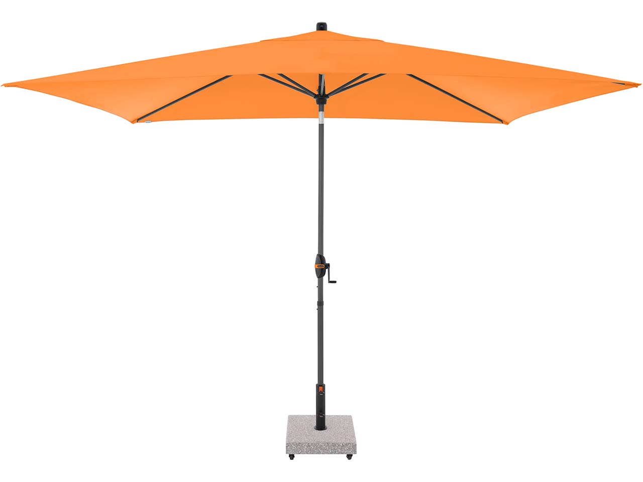 doppler Sonnenschirm "myZone Auto Tilt" 300 x 200 cm, HV, orange