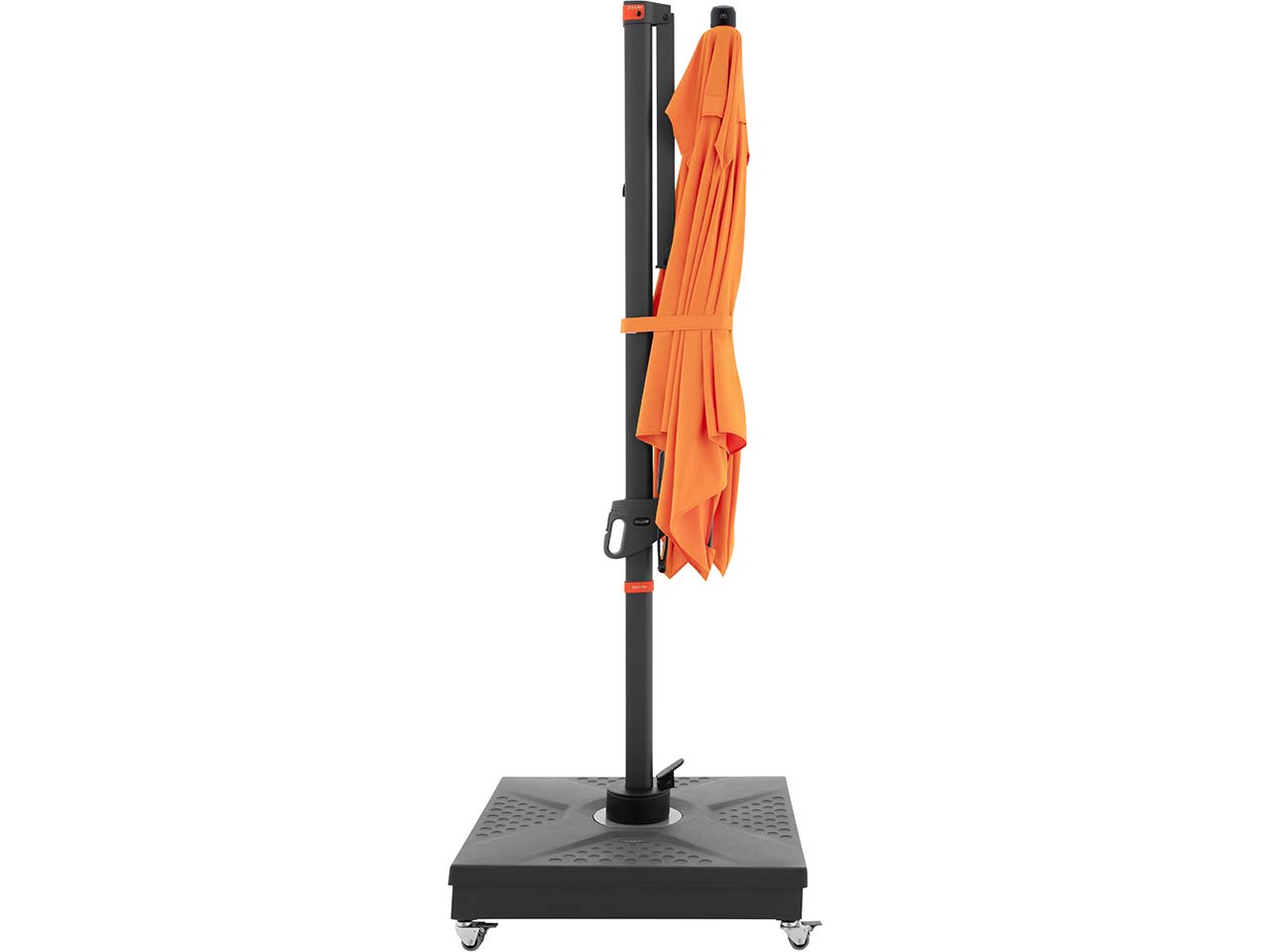 doppler Pendelschirm "myZone AX" 210 x 210 cm, orange