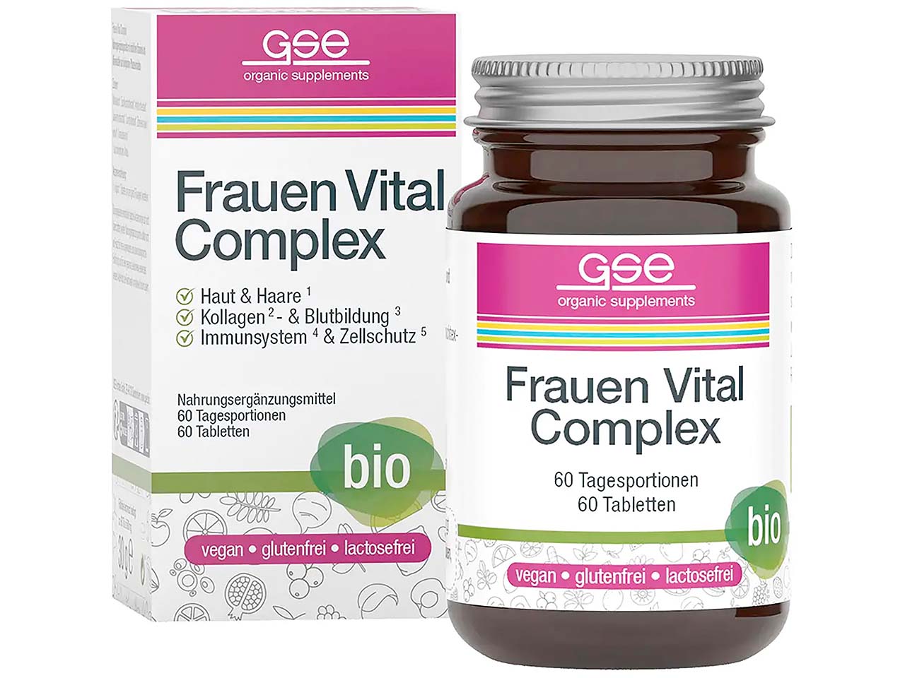 GSE Bio-Tabletten "Frauen Vital Complex", 60 Stück