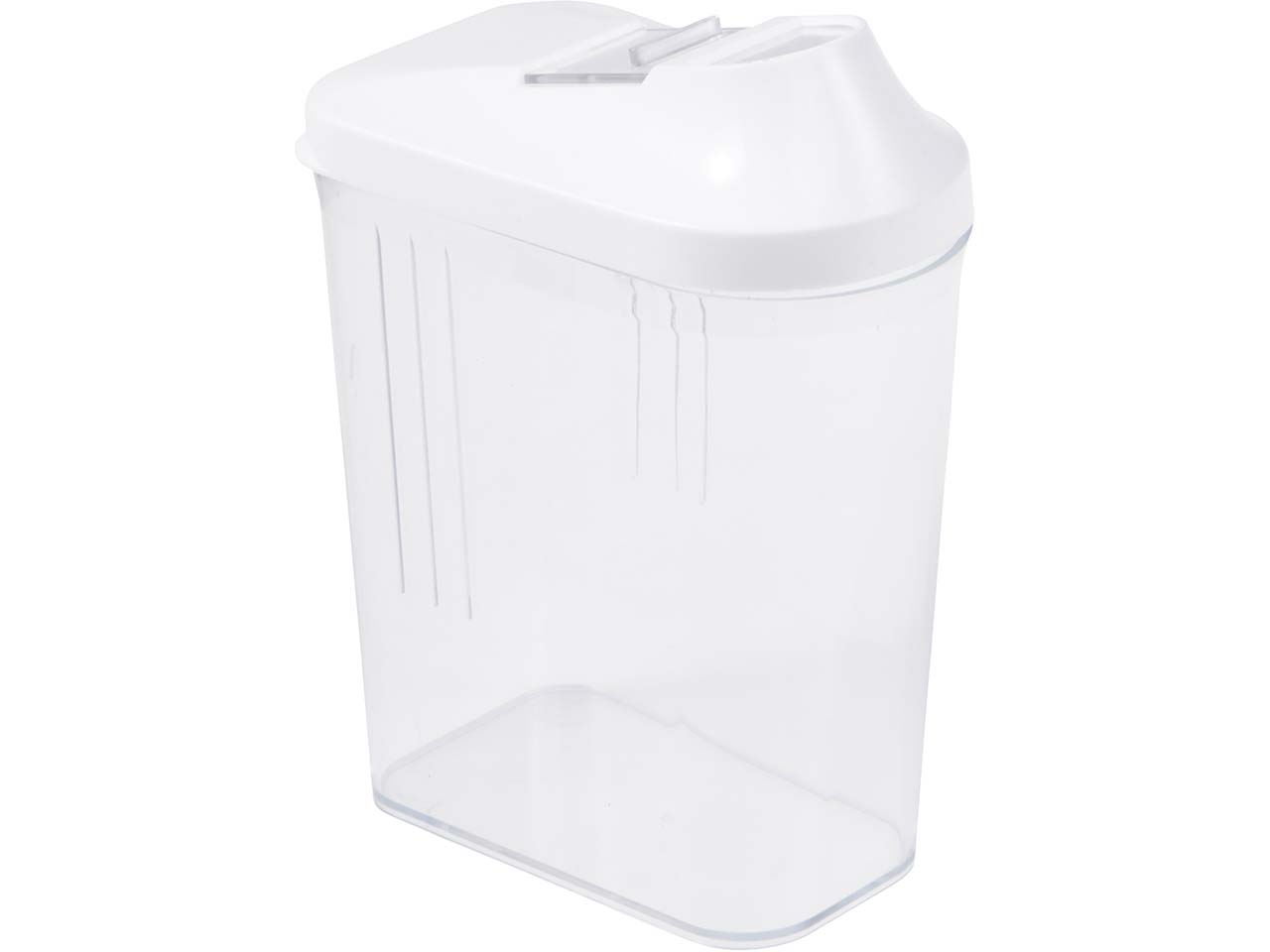 keeeper Schüttdose "Paola" mit Dosierdeckel  8 x 4,5 x 15 cm, 500 ml, weiß