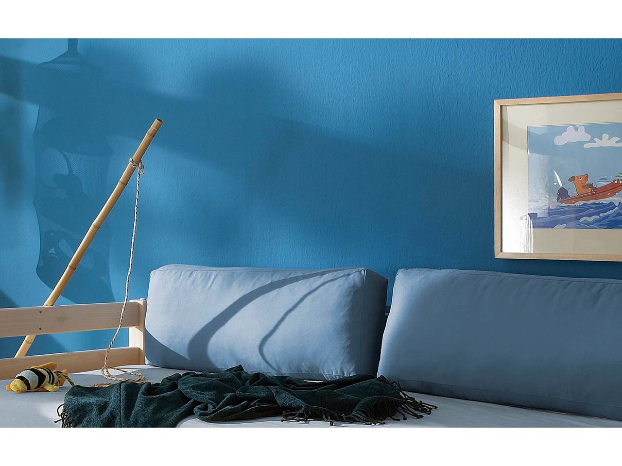 2er-Set Kissen "Infanskids" petrol