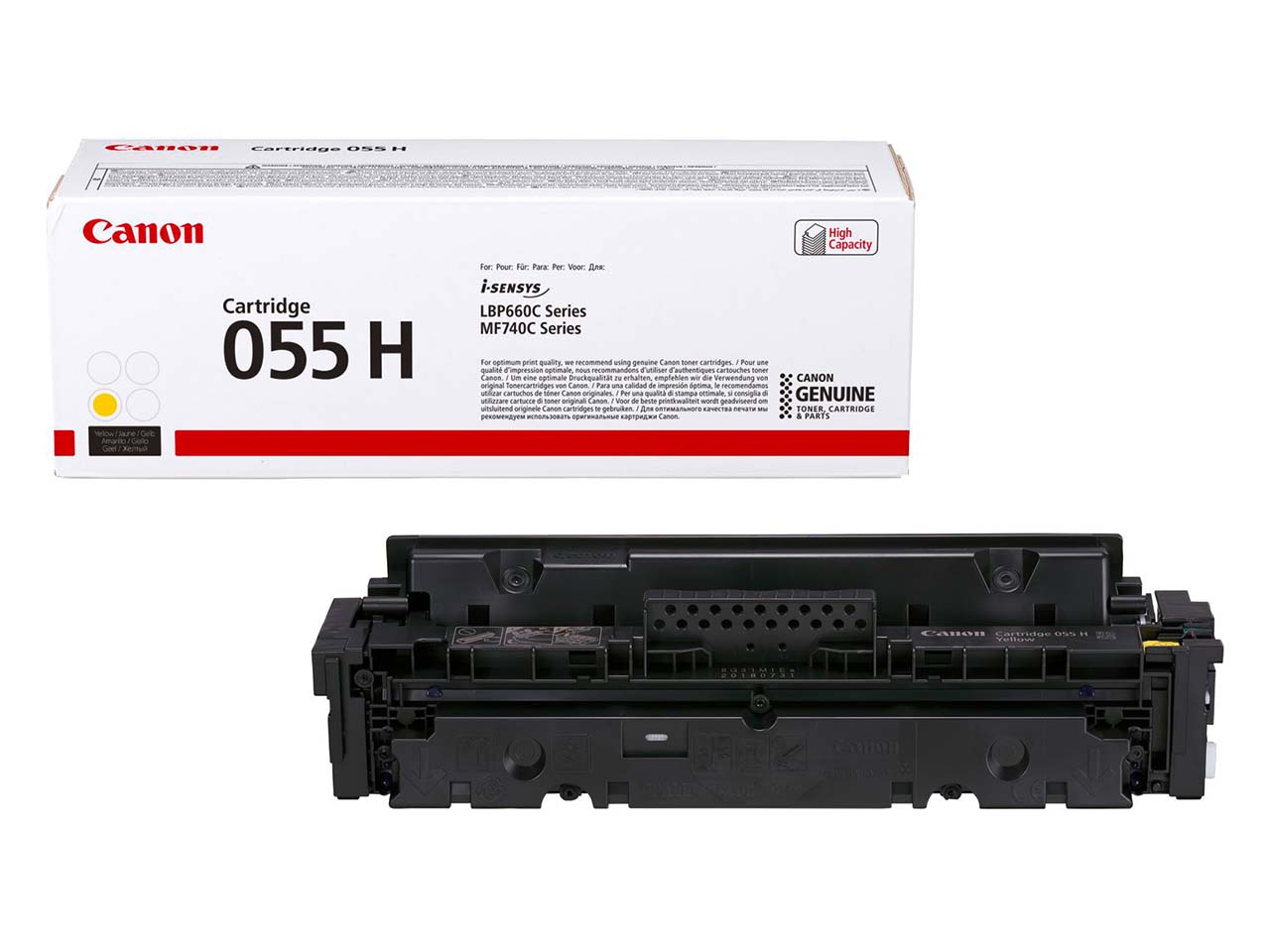 Canon Tonerkartusche CRG 055H gelb