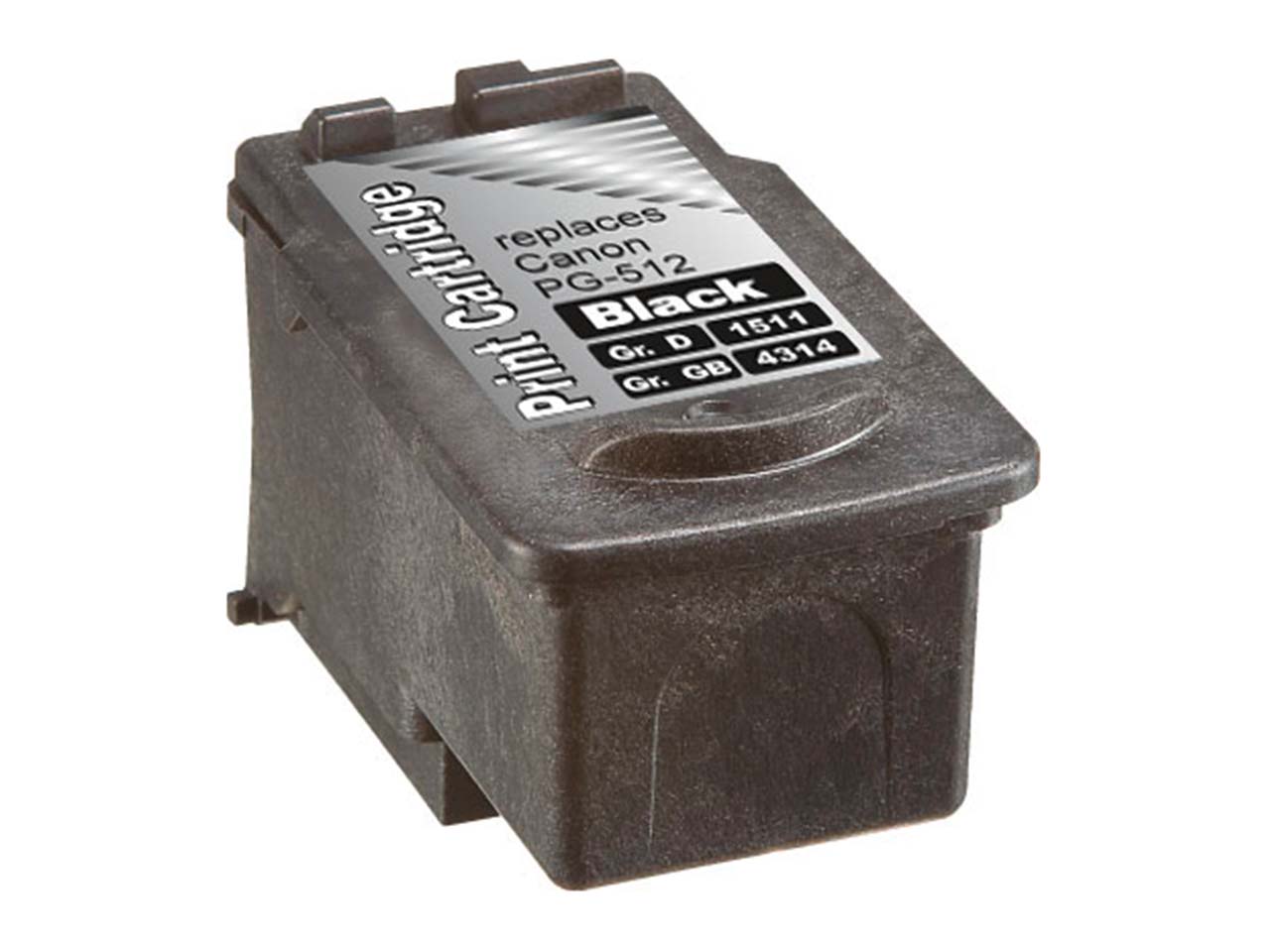 memo Druckkopf ersetzt Canon PG-512 schwarz