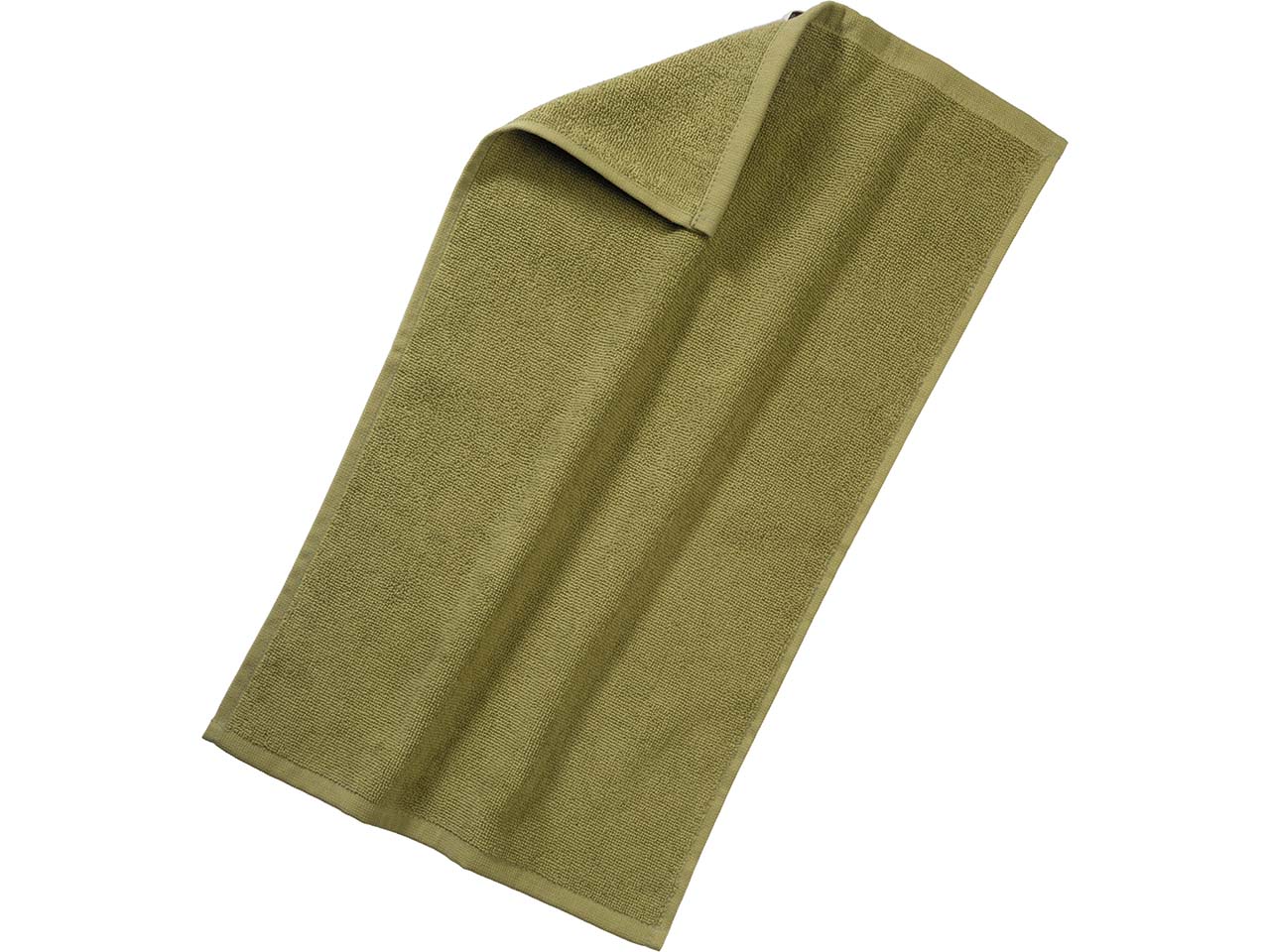 Living Crafts Bio-Gästehandtuch "ORLANDO" 30 x 50 cm, khaki