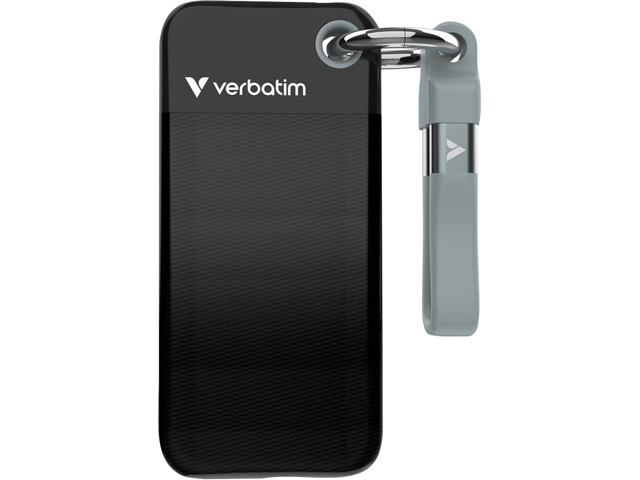 Verbatim Externe SSD-Festplatte "Pocket" schwarz, grau 2 TB