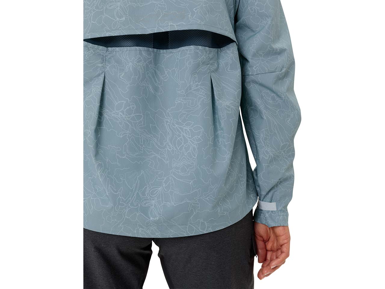 VAUDE Damen-Windjacke "Adlux Air" mit Rückenventilation, nordic blue, Gr. 36