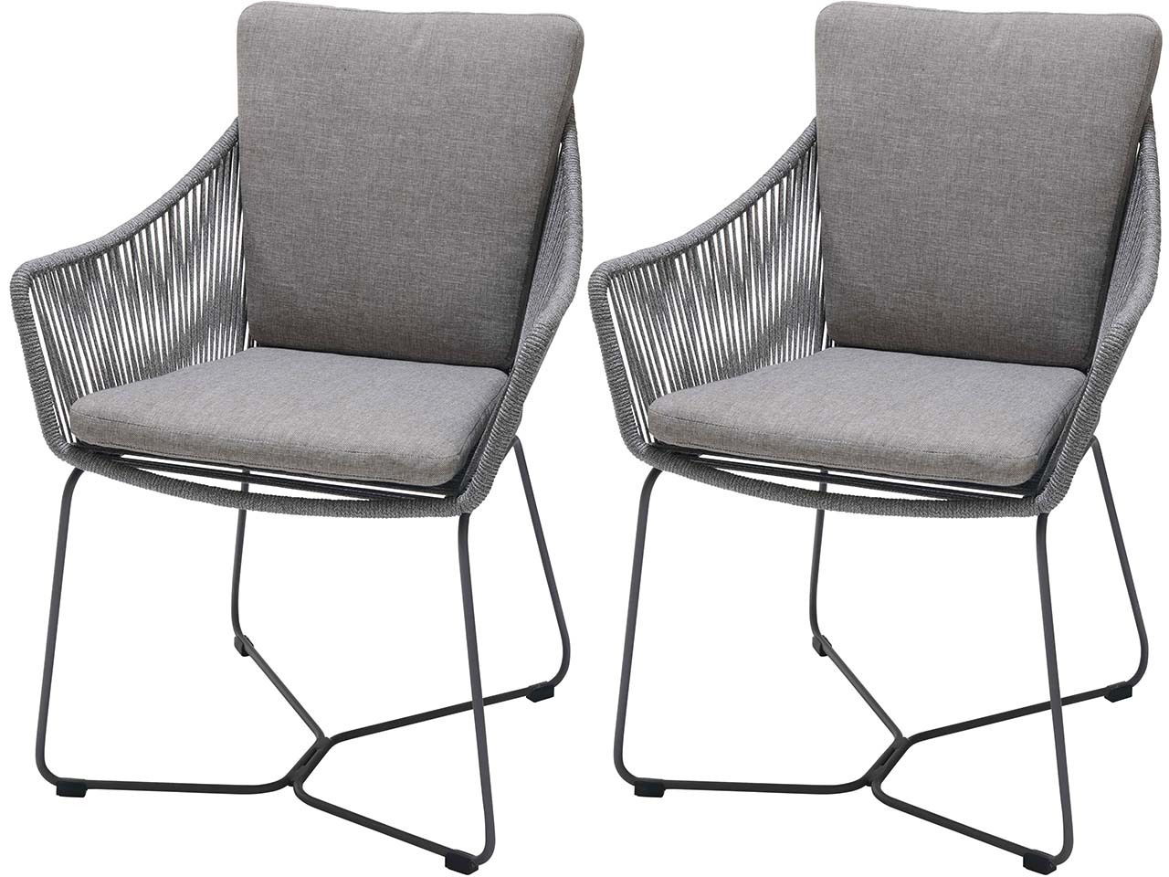 2er-Set Gartenstuhl "Opal"