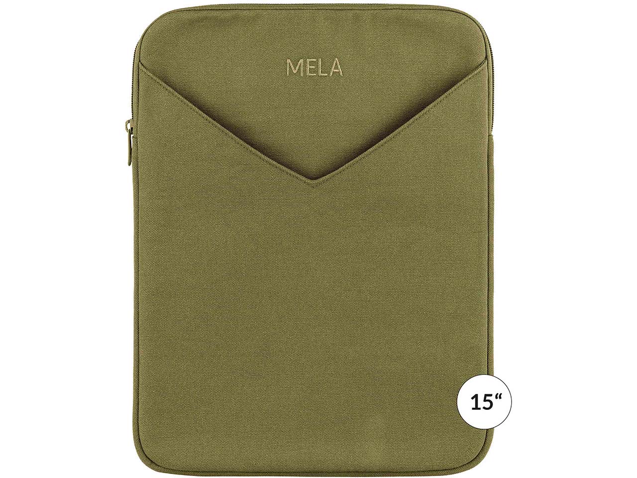 MELA Bio-Laptophülle 'SUMIT' 15', olivgrün