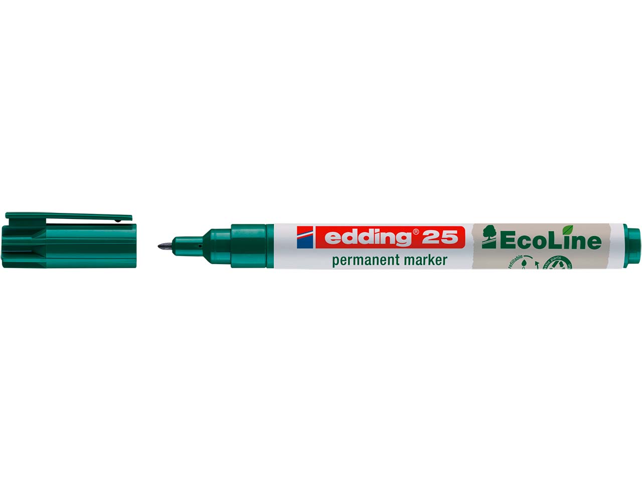 edding Permanentmarker "25 EcoLine" grün