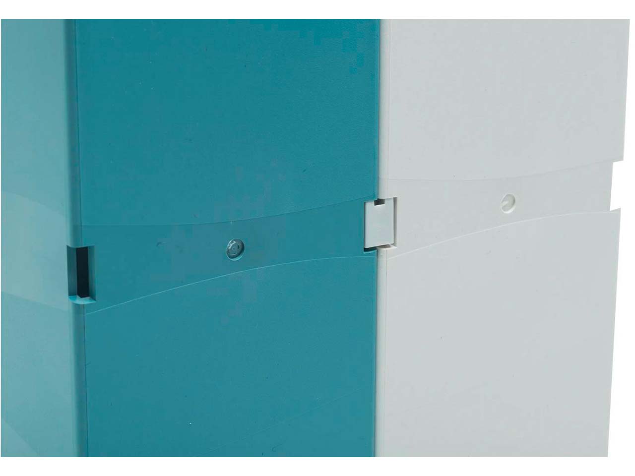 Exacompta Ordnungshelfer "Multitower AutentiK" 4 Fächer, 230 x 80 x 110 mm, blau-grau Exacompta Ordnungshelfer "Multitower AutentiK" 4 Fächer, 230 x 80 x 110 mm, blau-grau