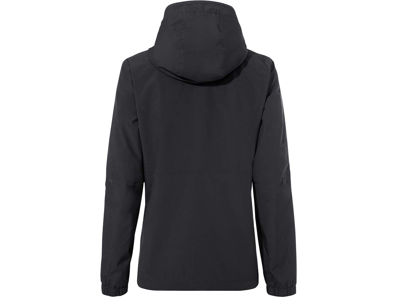 VAUDE Damen-Regenjacke "Neyland" platzsparend verstaubar, phantom black, Gr. 36