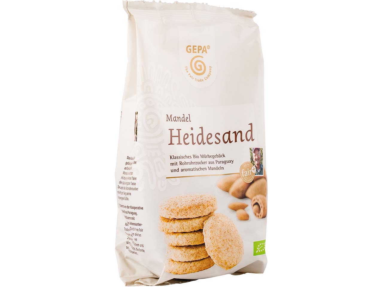 GEPA Bio-Gebäck Mandel Heidesand 125 g