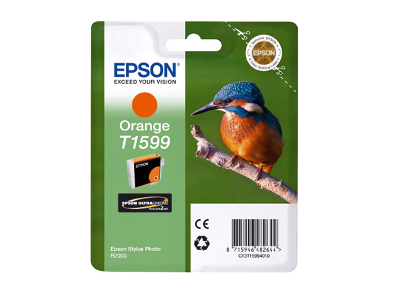 Epson Tintenpatrone T1599 orange