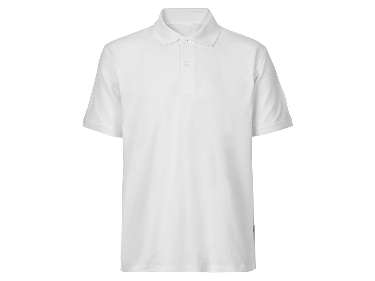 Neutral Bio-Herren-Poloshirt, 235 g/m² weiß, Gr. S