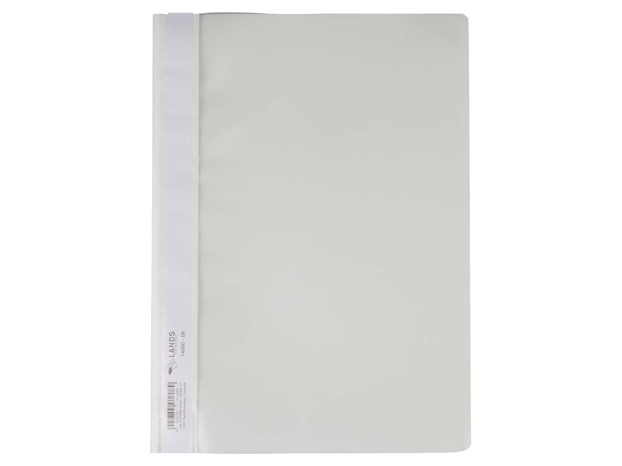 10 Lands Schnellhefter aus Polypropylen weiß