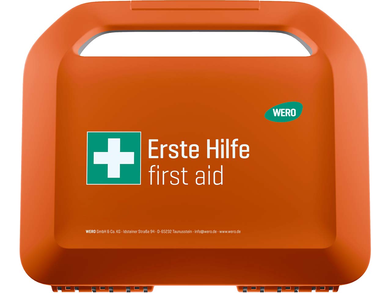 WERO Erste-Hilfe-Koffer "Smart Case" 36 x 32 x 15 cm, klein, leer, inkl. Wandhalterung