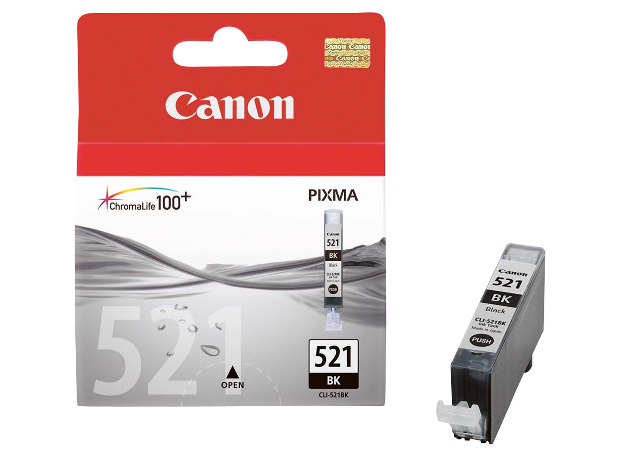 Canon Tintenpatrone CLI-521BK schwarz