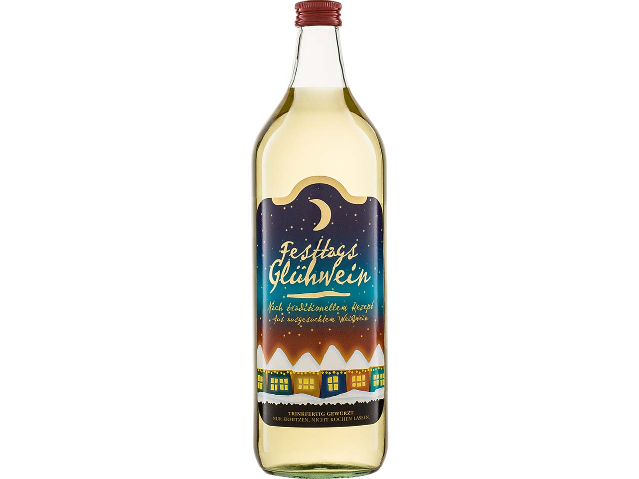 Weißer Bio-Festtags-Glühwein 1 l