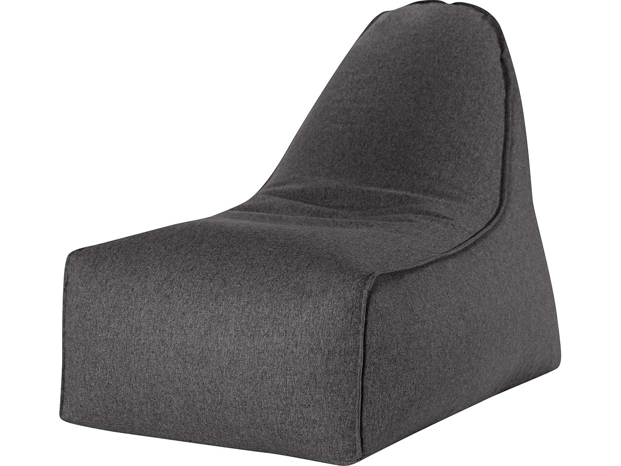 Sitzsack "Boogie", mit Griff, 100 x 70 x 80 cm, anthrazit