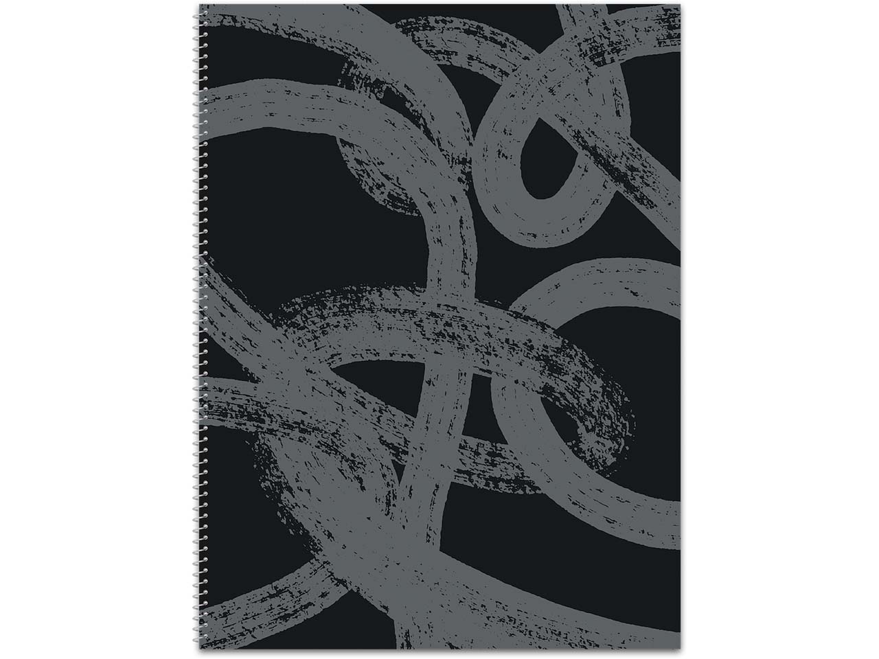 Staufen Collegeblock "Black" Recyclingpapier, DIN A4, 80 Blatt, 90g/m², 5mm kariert