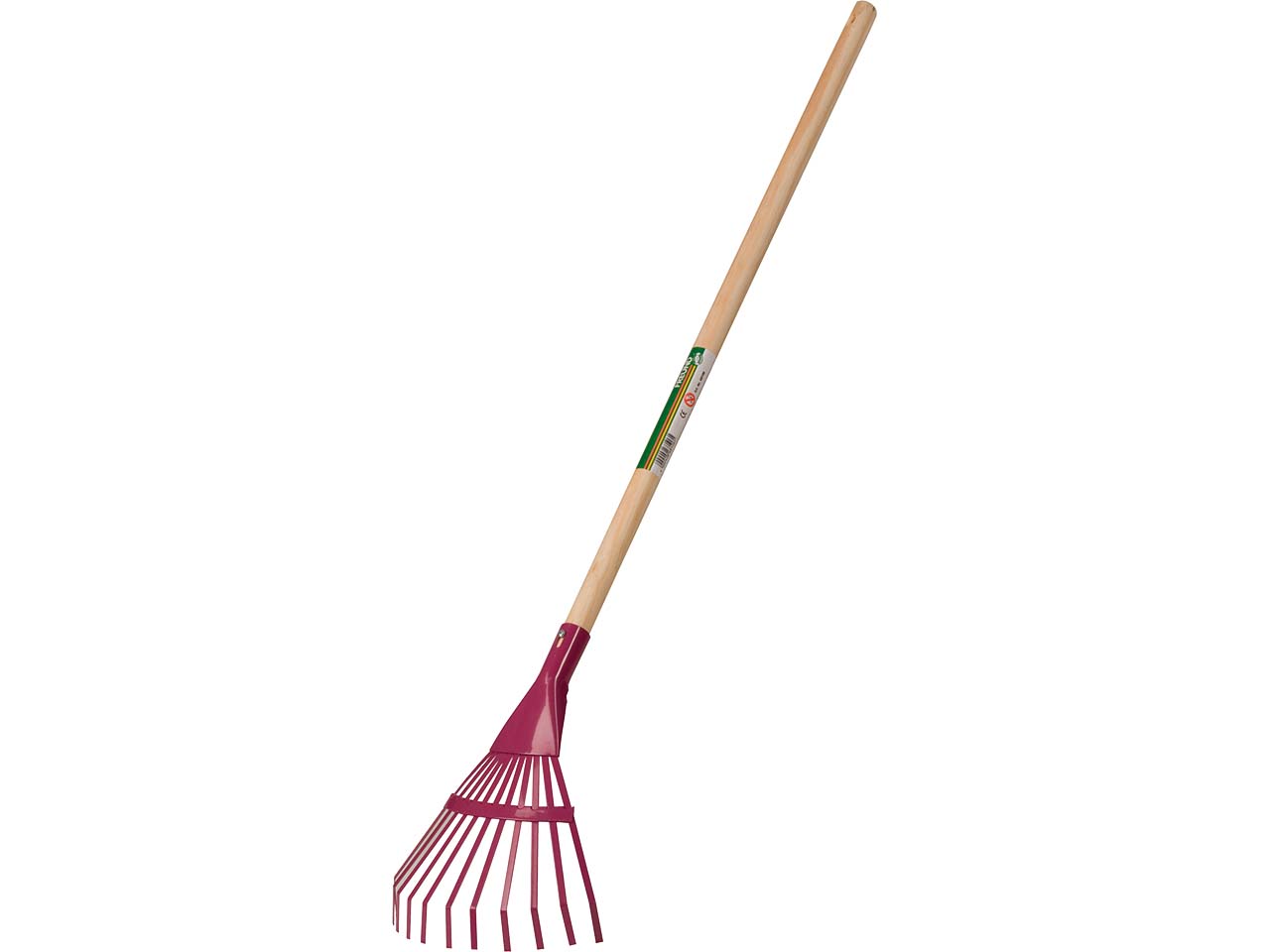 FREUND VICTORIA Kinder-Fächerbesen mit Holzstiel 68106