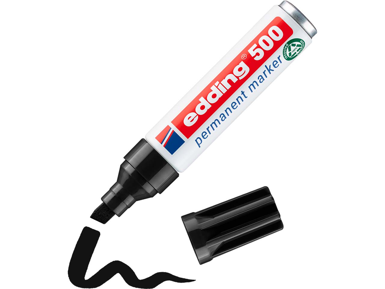 edding Permanentmarker "500" schwarz
