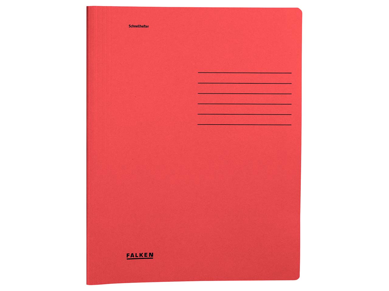 Falken Schnellhefter 240g/m² intensiv rot