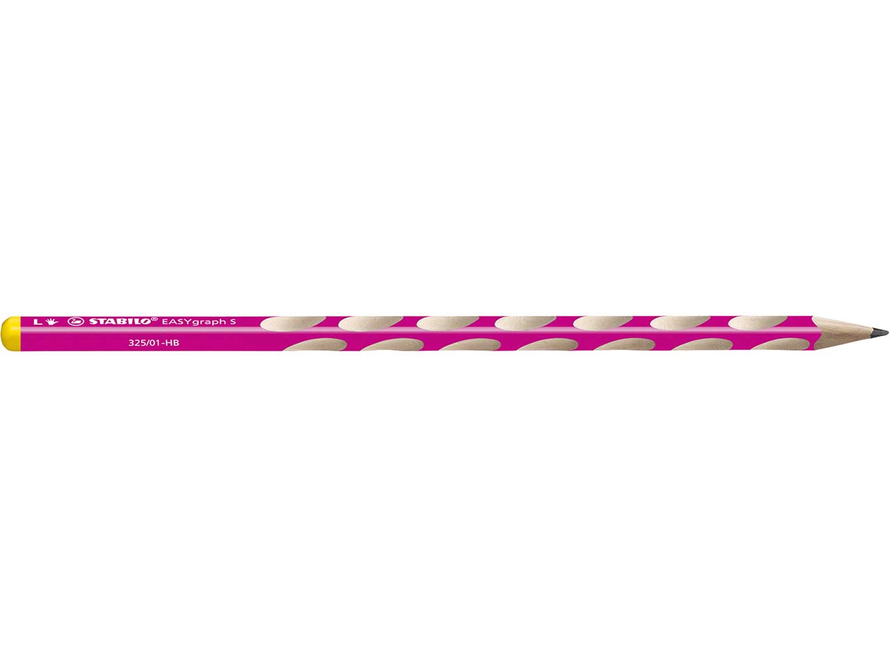 STABILO Bleistift 'EASYgraph S' pink für Linkshänder
