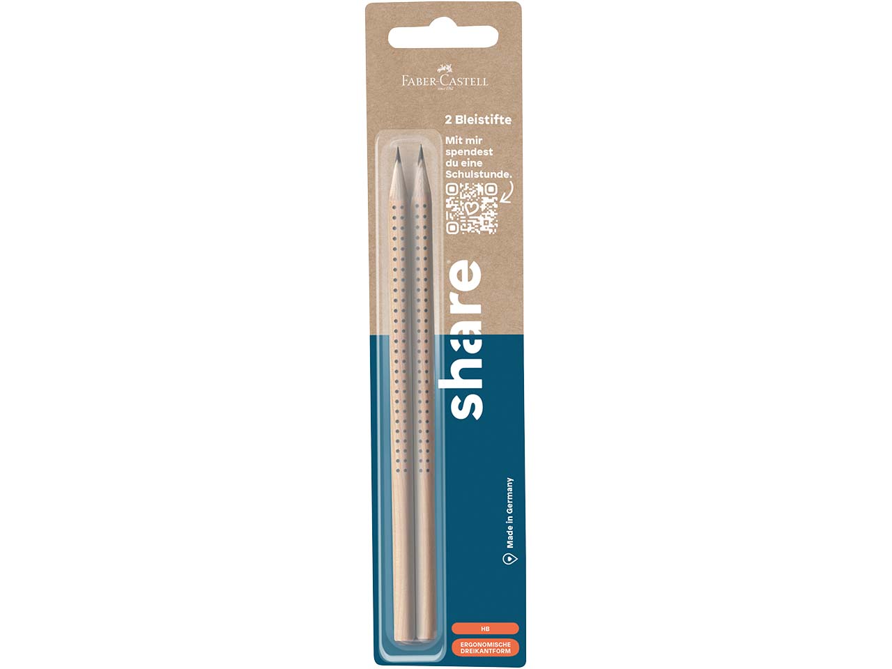 share Bleistift HB, 2er-Pack